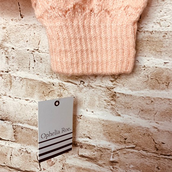 Ophelia Roe Women's Peach Puff Sleeve 2pc Camisole - Picture 6 of 14